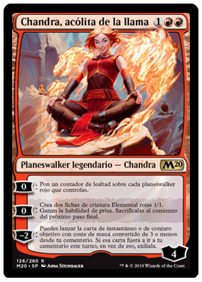 Chandra, aclita de la llama