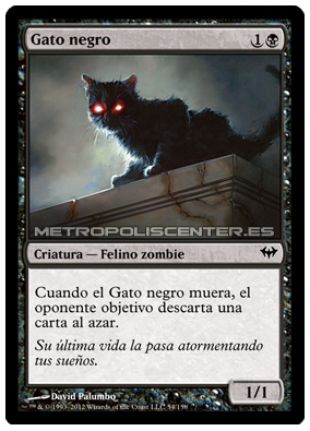 Gato negro FOIL