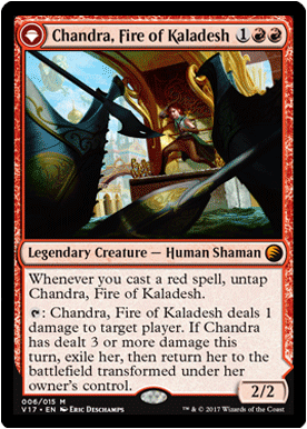 Chandra, el fuego de Kaladesh (EN)