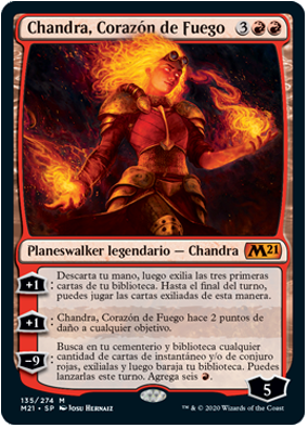 Chandra, Corazn de Fuego