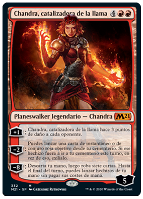 Chandra, catalizadora de la llama