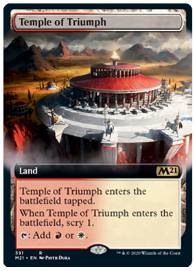 Templo del triunfo Full Art (EN)