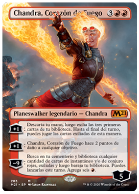 Chandra, Corazn de Fuego v2