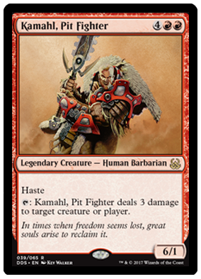 Kamahl, luchador del foso (EN)