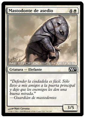 Mastodonte de asedio -FOIL (EN)