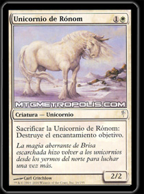 Unicornio de Ronom