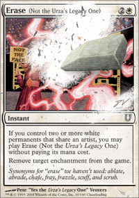Erase (Not the Urza's Legacy One) (EN)
